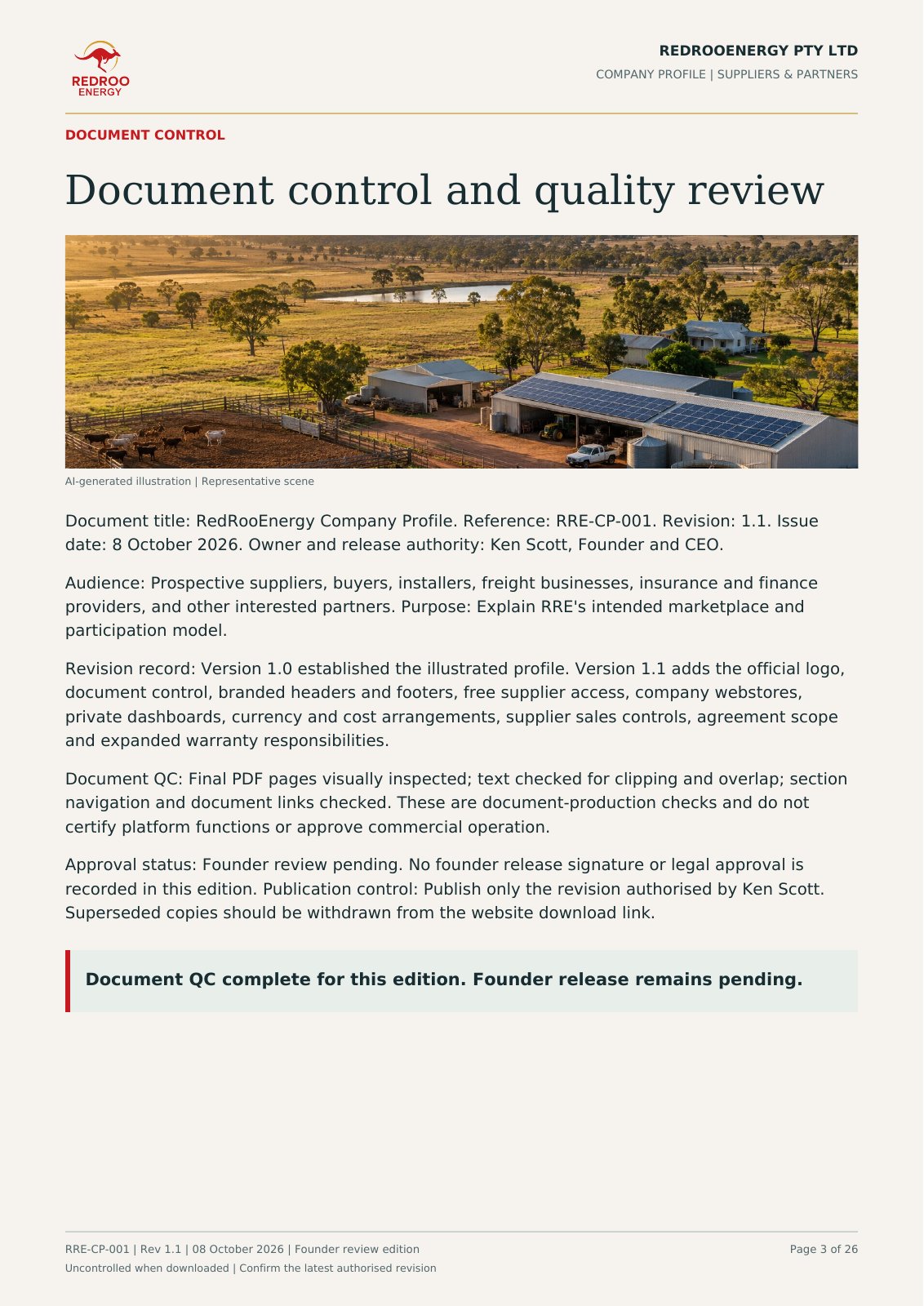 RRE company profile, page 3 (English)