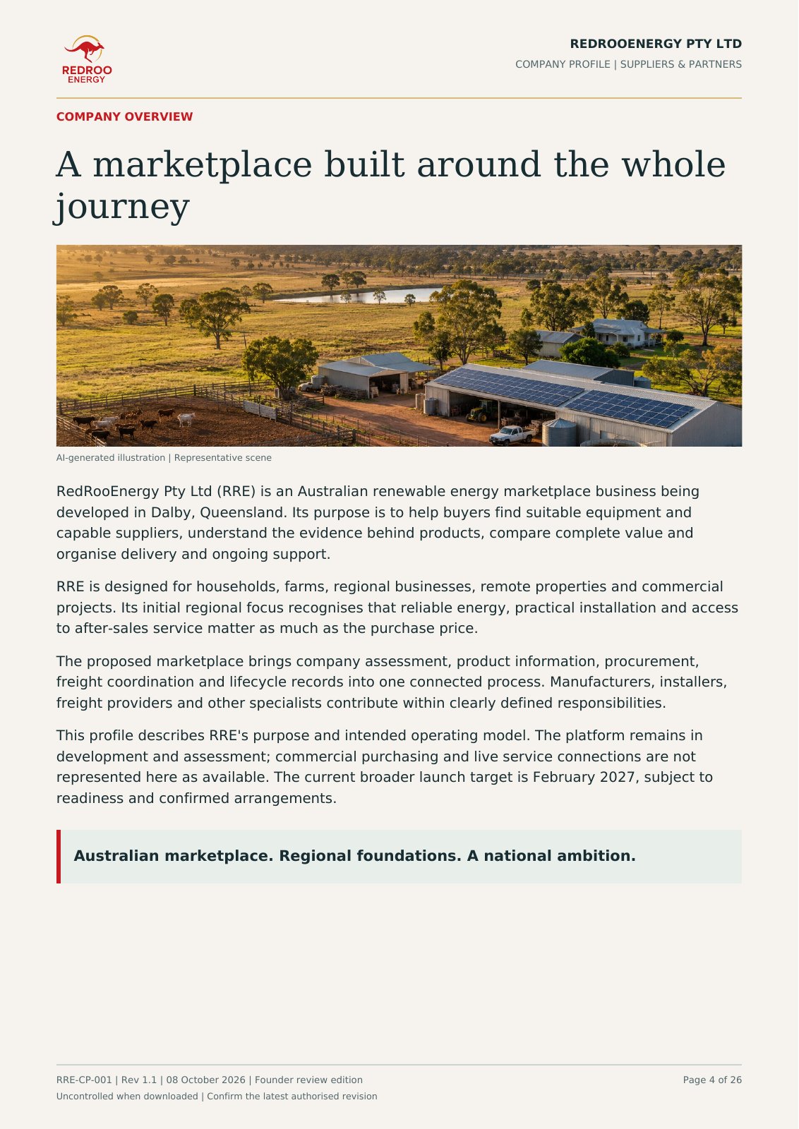 RRE company profile, page 4 (English)