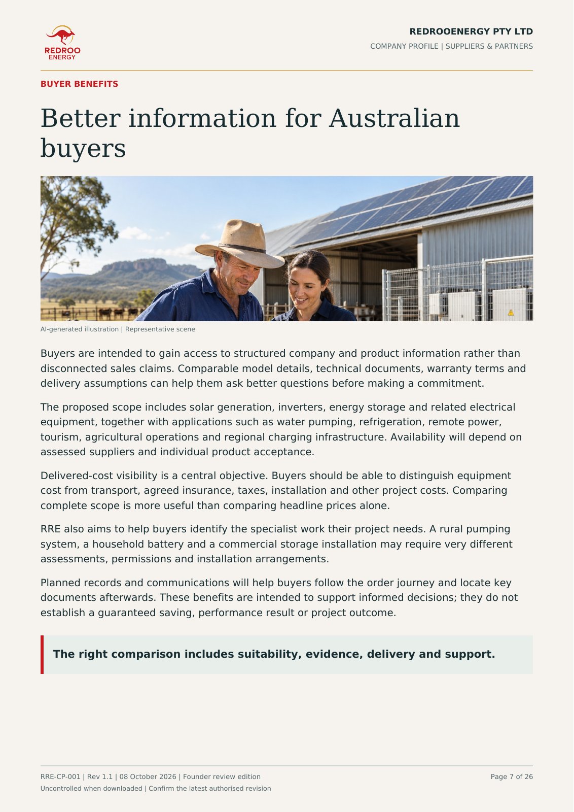 RRE company profile, page 7 (English)