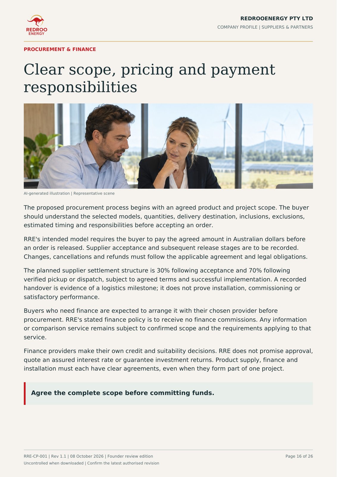 RRE company profile, page 16 (English)
