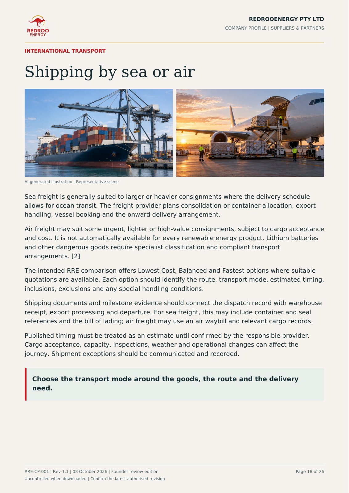 RRE company profile, page 18 (English)