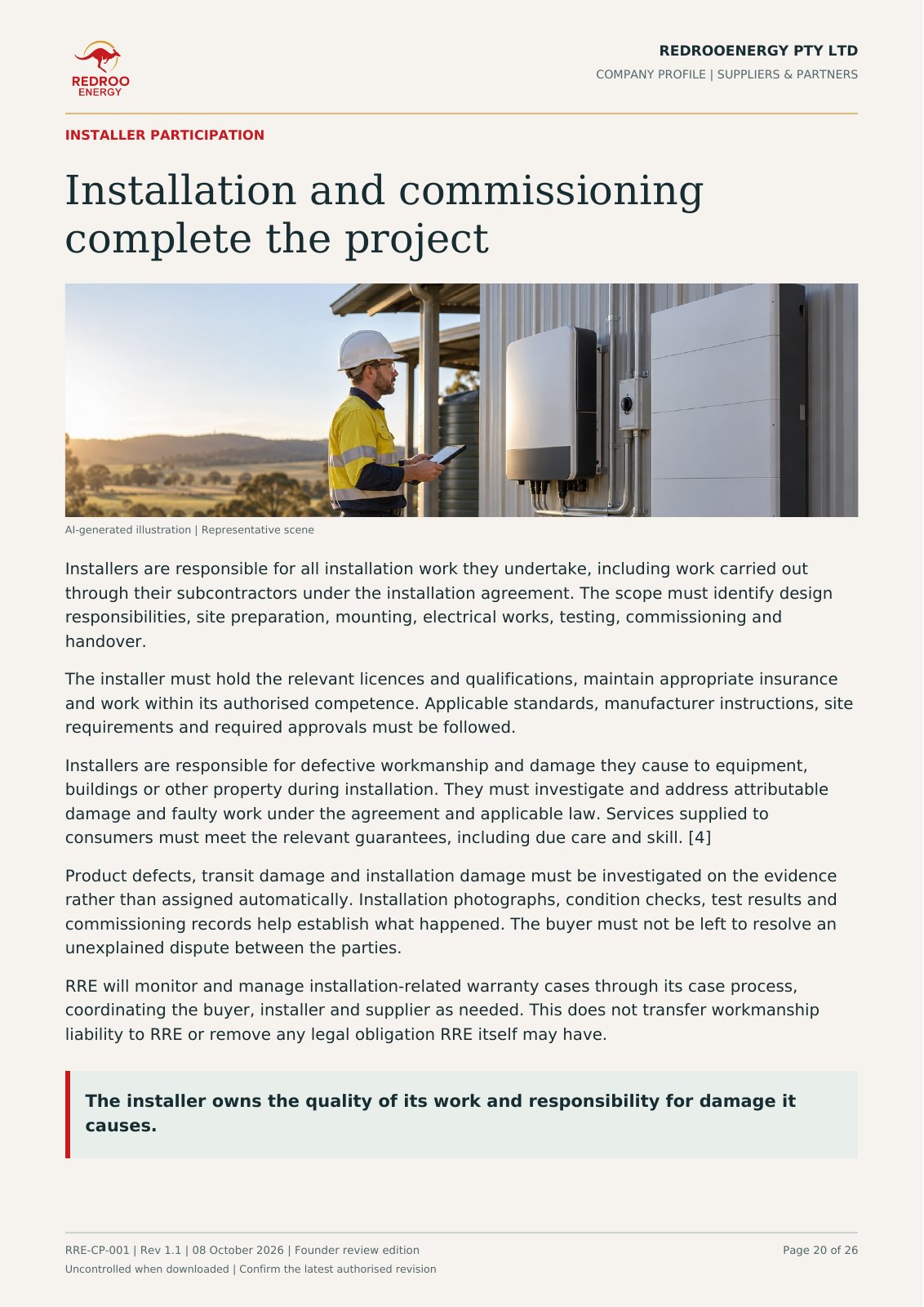 RRE company profile, page 20 (English)