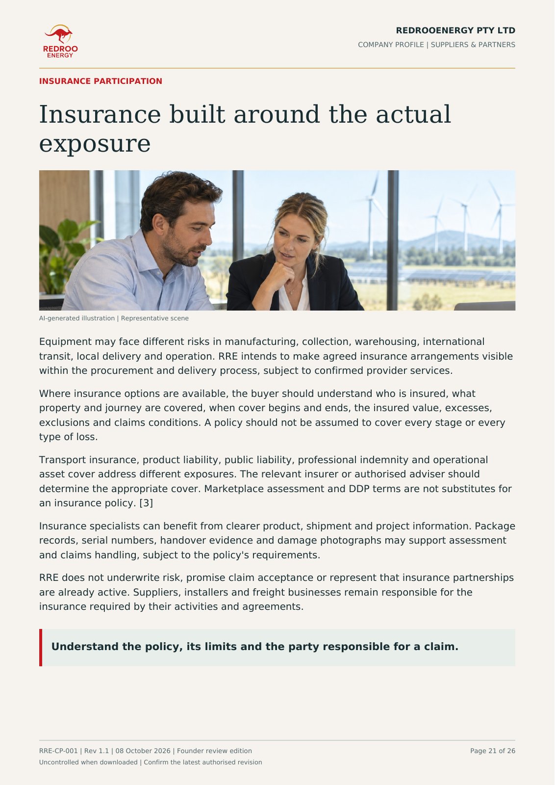 RRE company profile, page 21 (English)