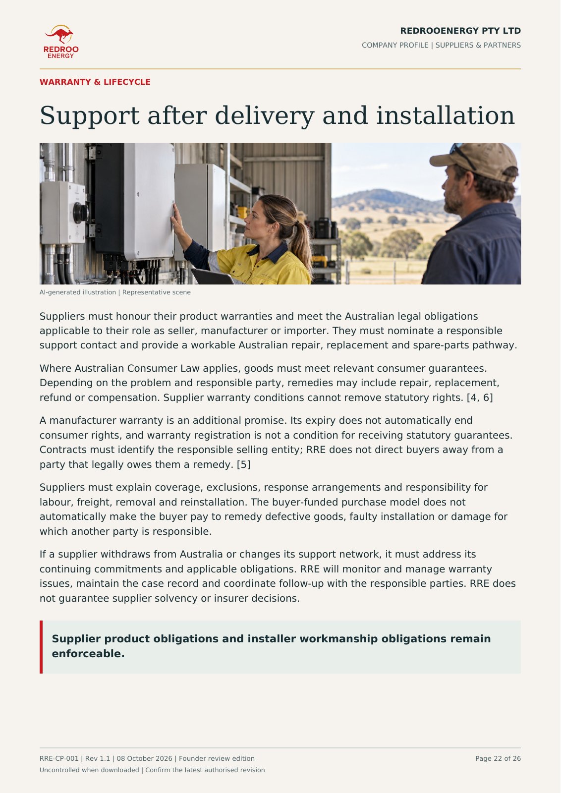 RRE company profile, page 22 (English)