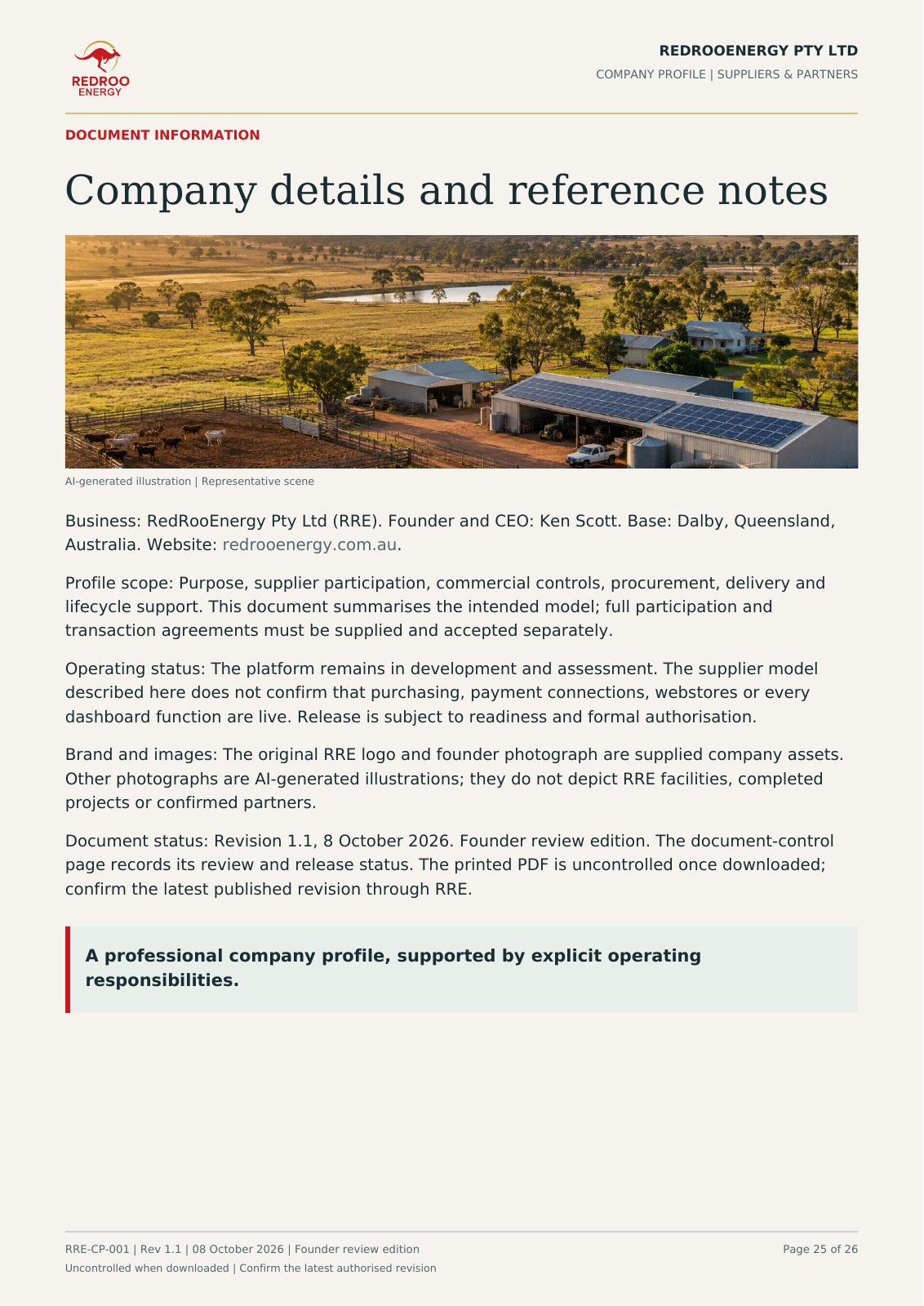 RRE company profile, page 25 (English)