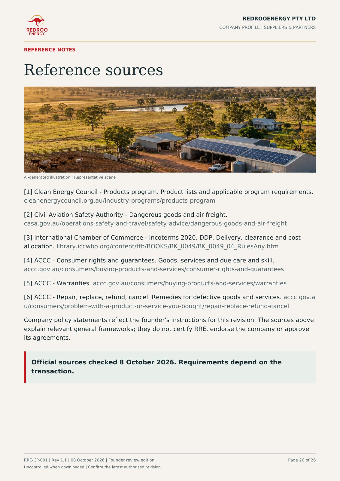 RRE company profile, page 26 (English)